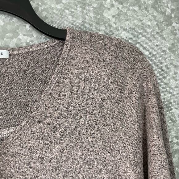 Green Envelope Women's Plus Size Pink Marled Comfy Knit Top - Size 1X - Cozycore - Picture 2 of 6